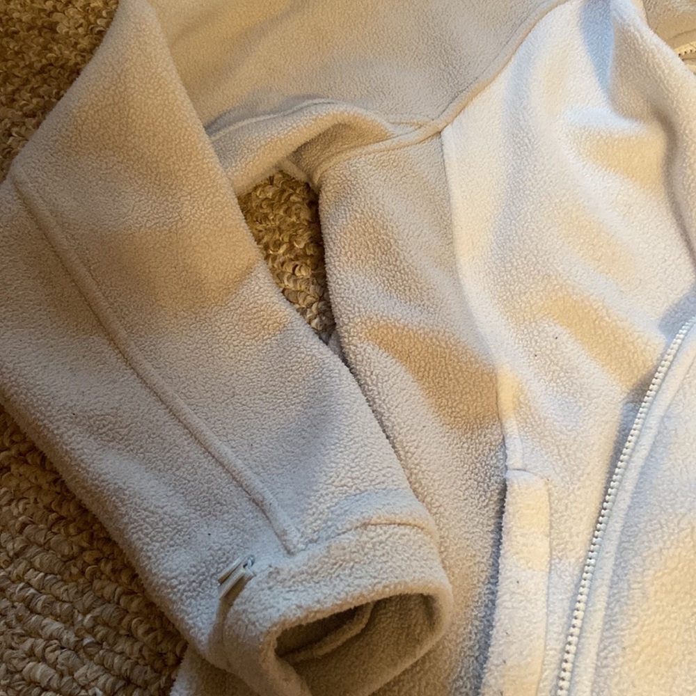 The North Face Gray and White Zip Up - Picture 5 of 11